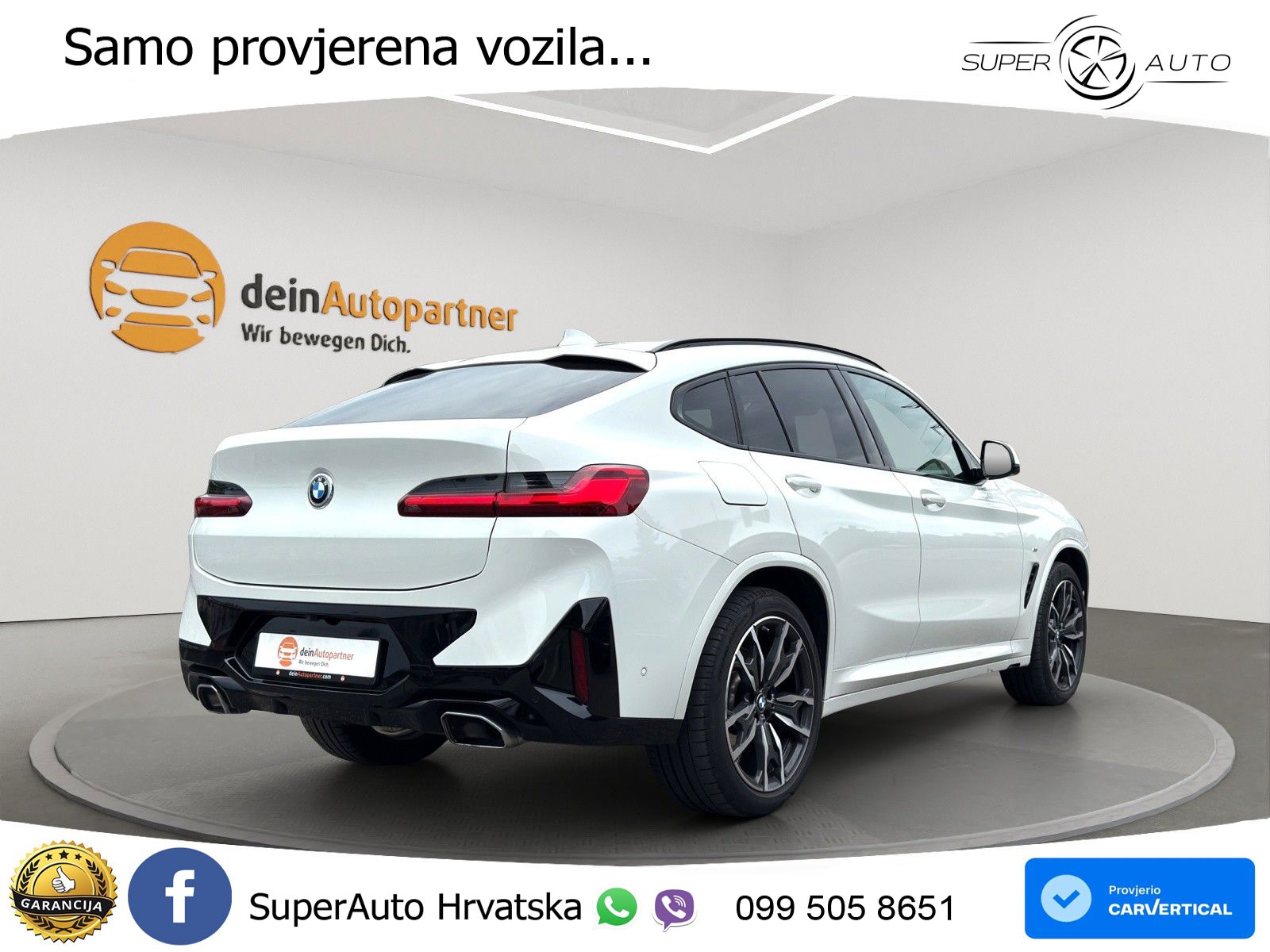 BMW X4 30d (286 KS) xDrive Steptronic M Sport LED+GR SJED+ACC
