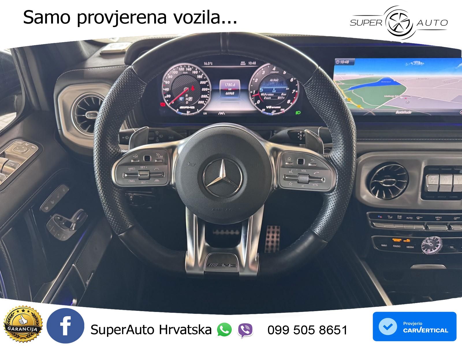 Mercedes AMG G 63 Long V8 (585 KS) 4MATIC 9G-TRONIC AMG SPEEDSHIFT PLUS LED+GR SJED+ACC