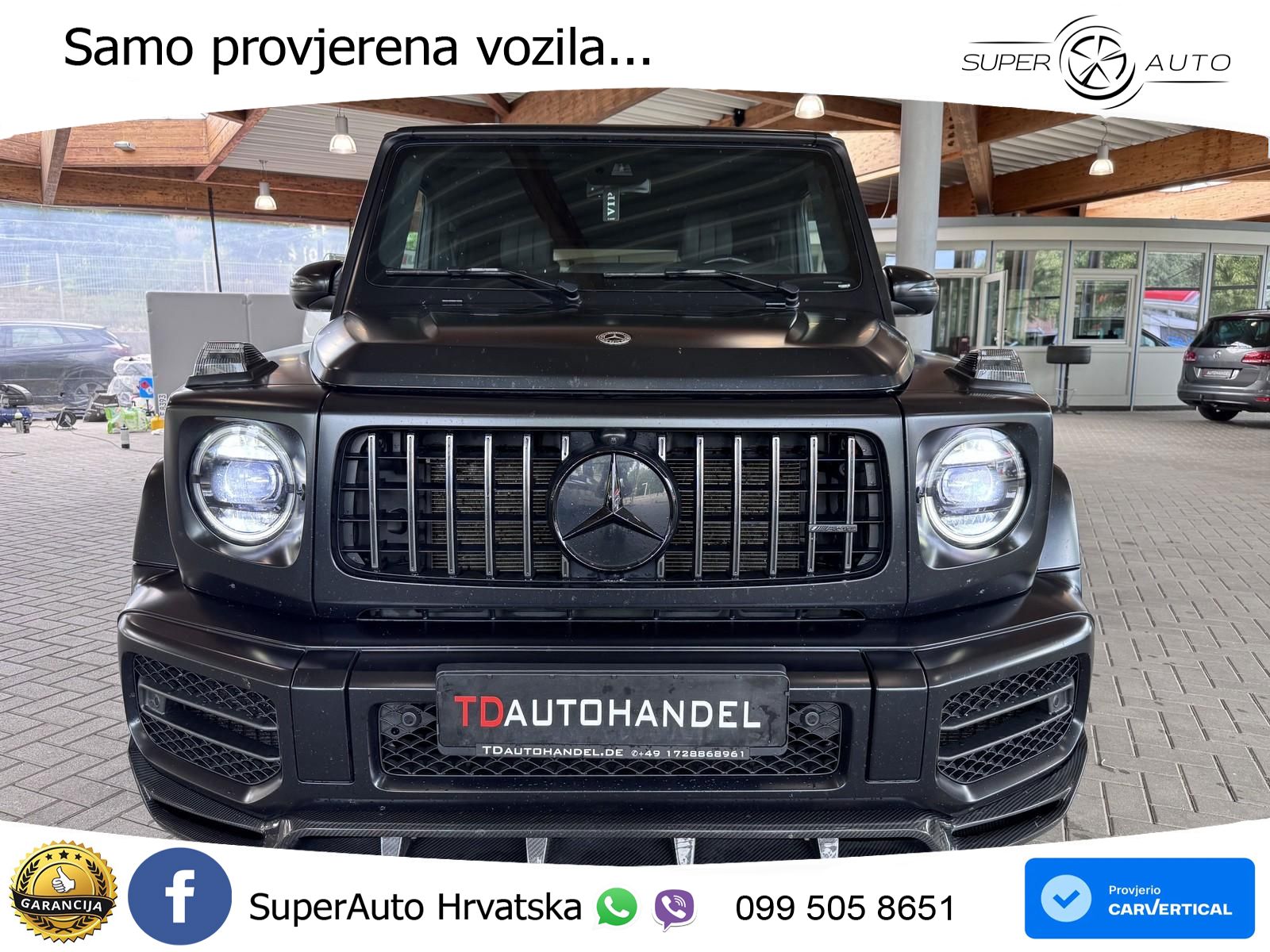 Mercedes AMG G 63 Long V8 (585 KS) 4MATIC 9G-TRONIC AMG SPEEDSHIFT PLUS LED+GR SJED+ACC