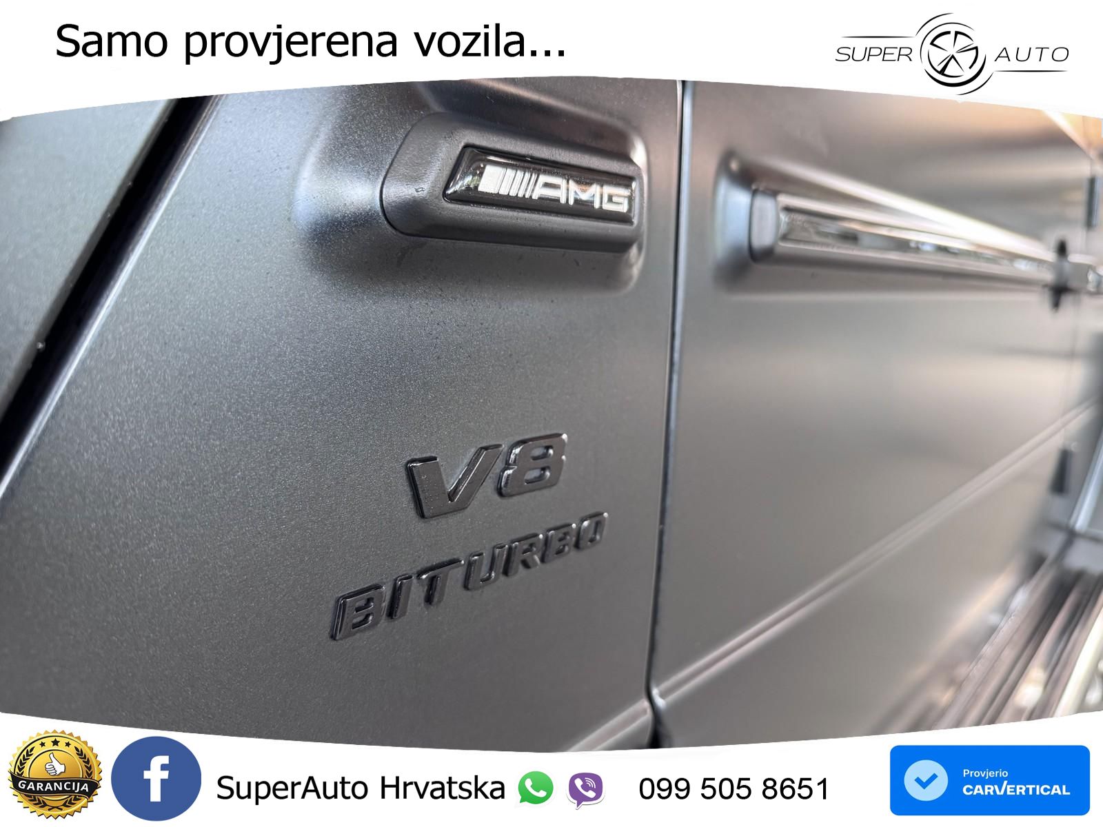 Mercedes AMG G 63 Long V8 (585 KS) 4MATIC 9G-TRONIC AMG SPEEDSHIFT PLUS LED+GR SJED+ACC