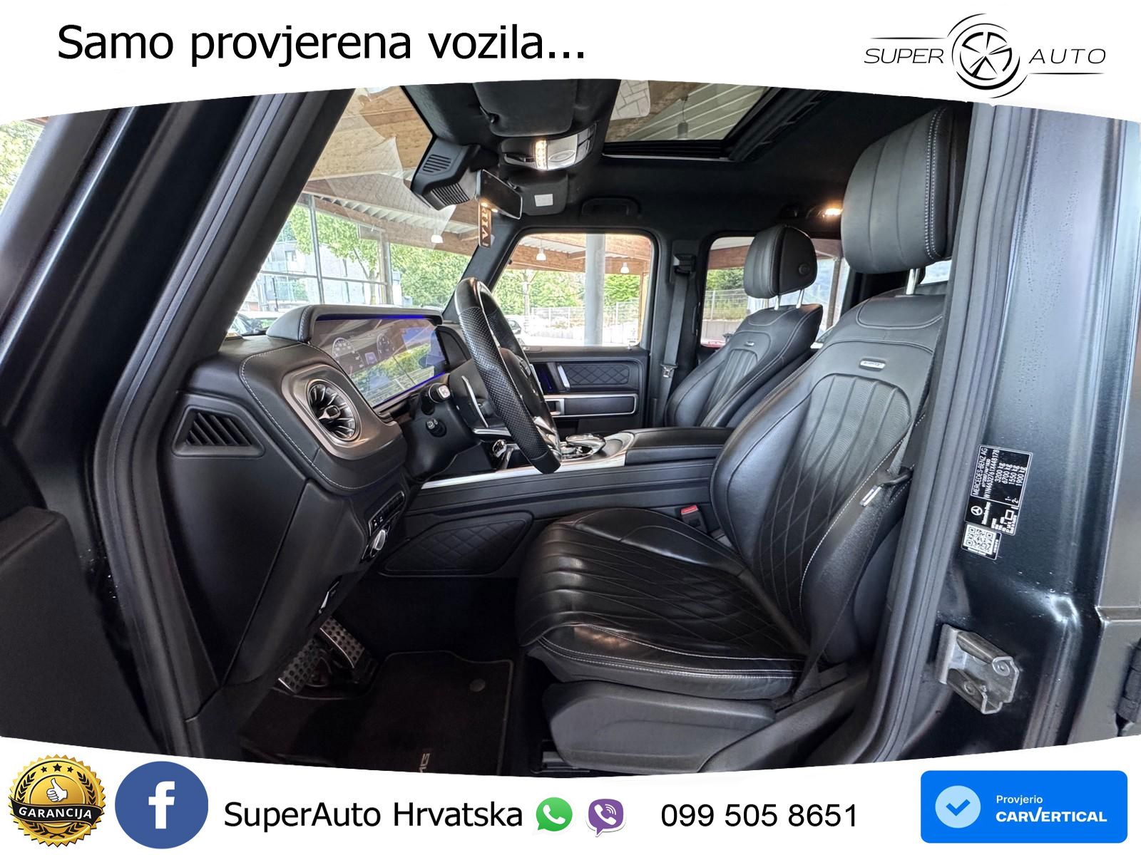 Mercedes AMG G 63 Long V8 (585 KS) 4MATIC 9G-TRONIC AMG SPEEDSHIFT PLUS LED+GR SJED+ACC