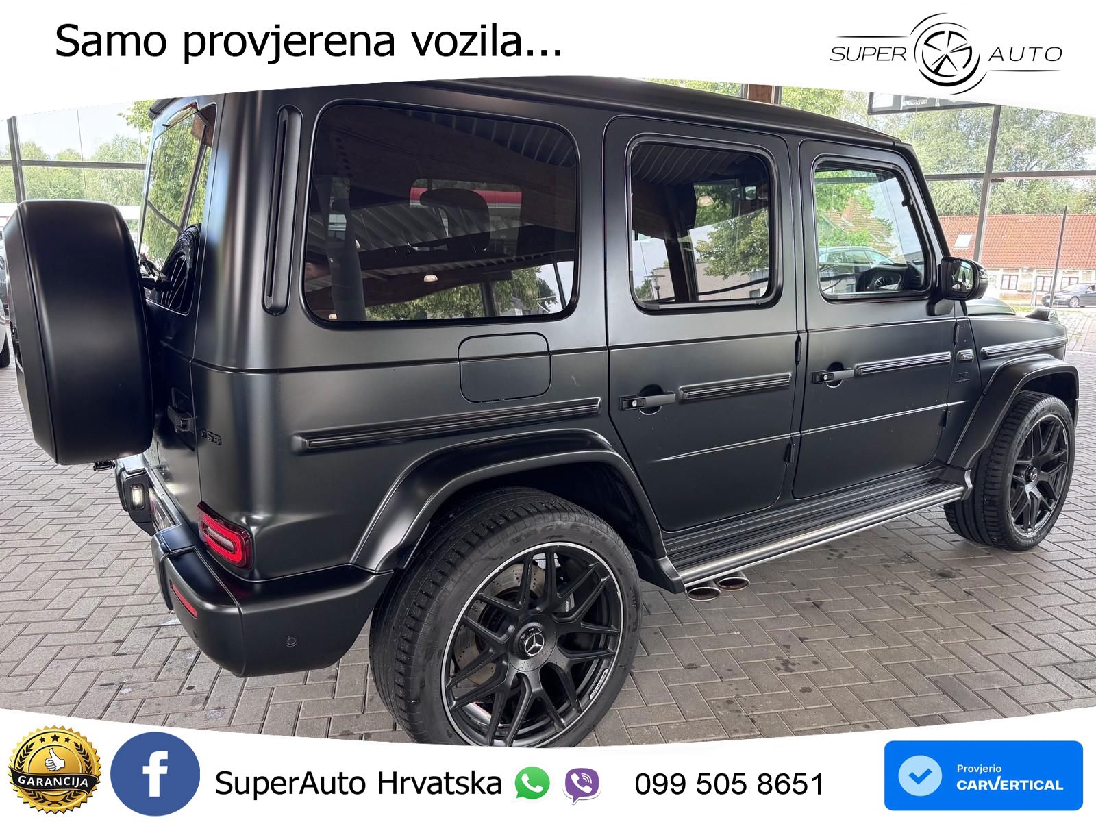 Mercedes AMG G 63 Long V8 (585 KS) 4MATIC 9G-TRONIC AMG SPEEDSHIFT PLUS LED+GR SJED+ACC