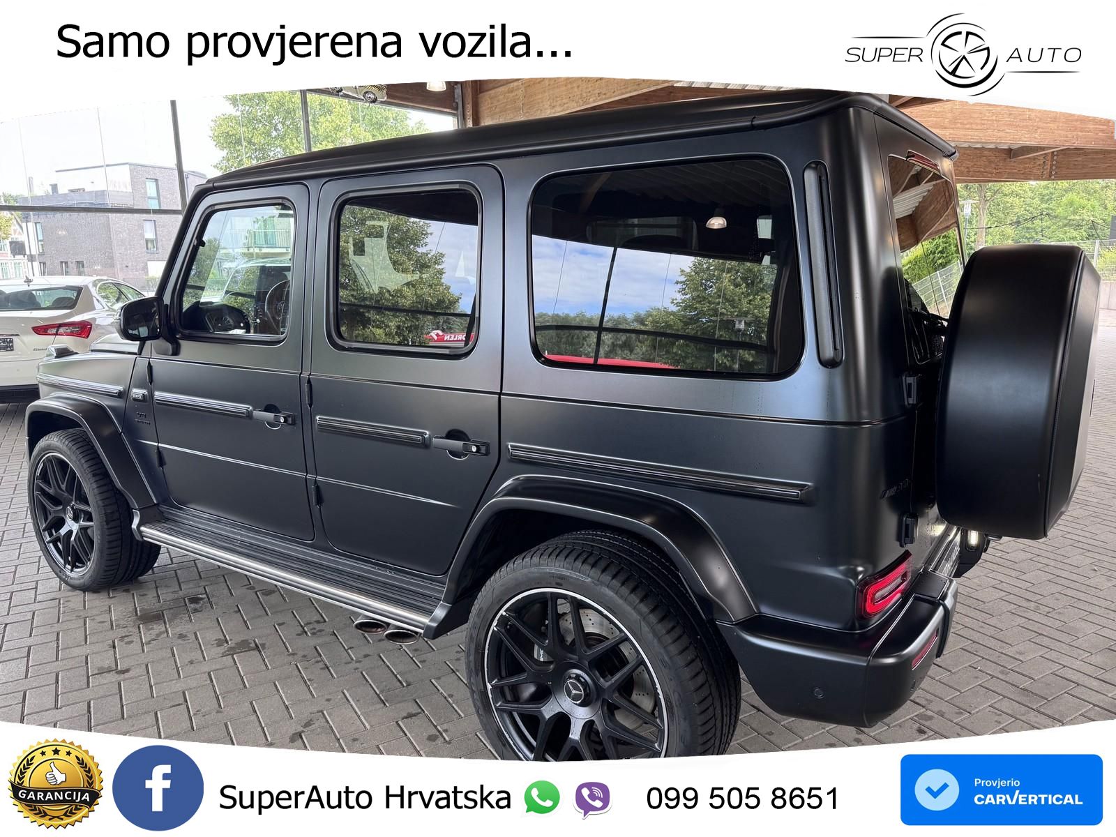 Mercedes AMG G 63 Long V8 (585 KS) 4MATIC 9G-TRONIC AMG SPEEDSHIFT PLUS LED+GR SJED+ACC