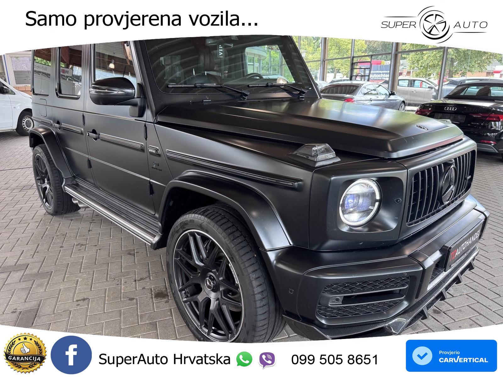 Mercedes AMG G 63 Long V8 (585 KS) 4MATIC 9G-TRONIC AMG SPEEDSHIFT PLUS LED+GR SJED+ACC