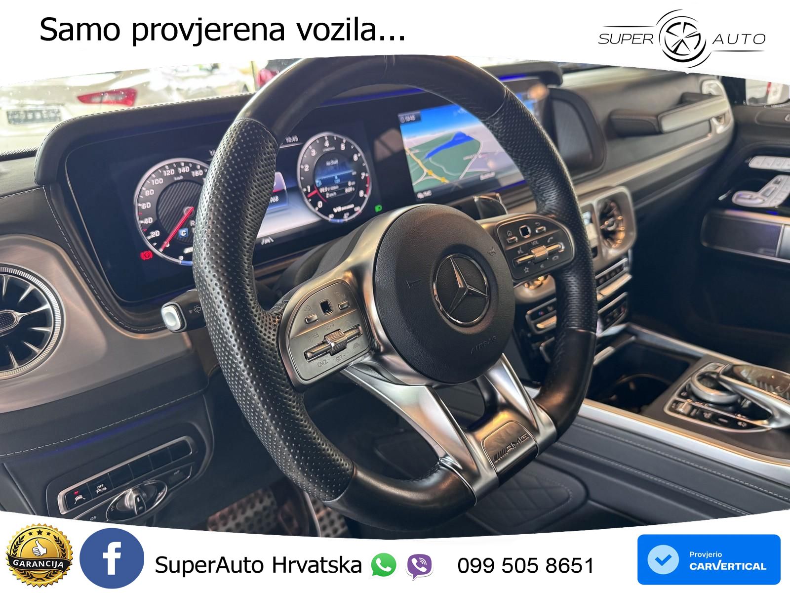 Mercedes AMG G 63 Long V8 (585 KS) 4MATIC 9G-TRONIC AMG SPEEDSHIFT PLUS LED+GR SJED+ACC