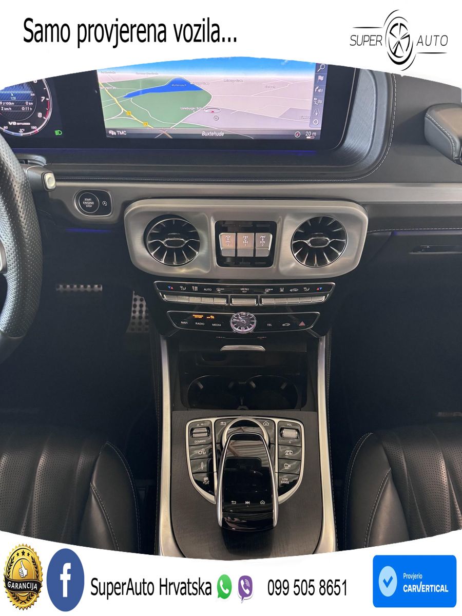 Mercedes AMG G 63 Long V8 (585 KS) 4MATIC 9G-TRONIC AMG SPEEDSHIFT PLUS LED+GR SJED+ACC
