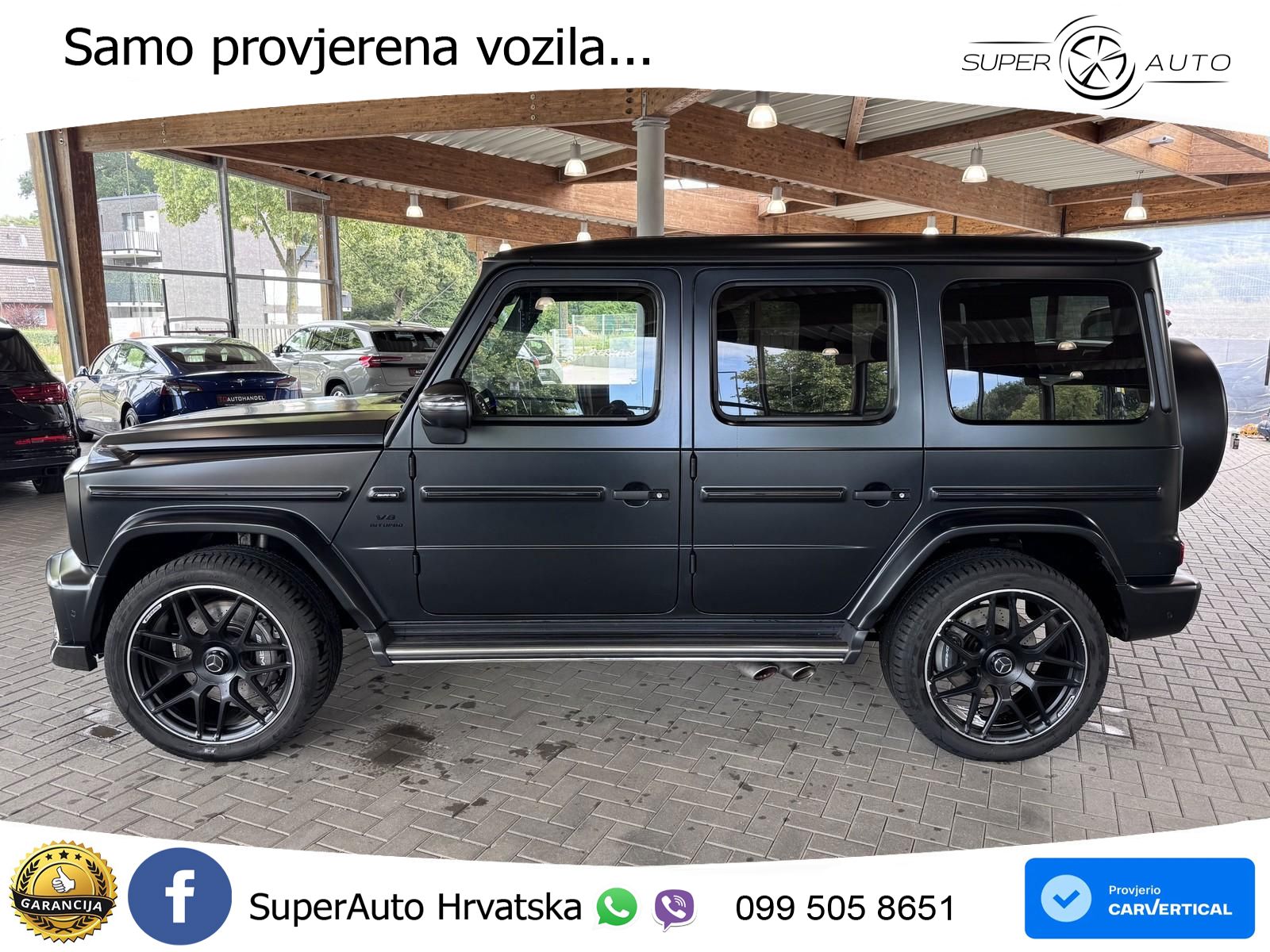 Mercedes AMG G 63 Long V8 (585 KS) 4MATIC 9G-TRONIC AMG SPEEDSHIFT PLUS LED+GR SJED+ACC