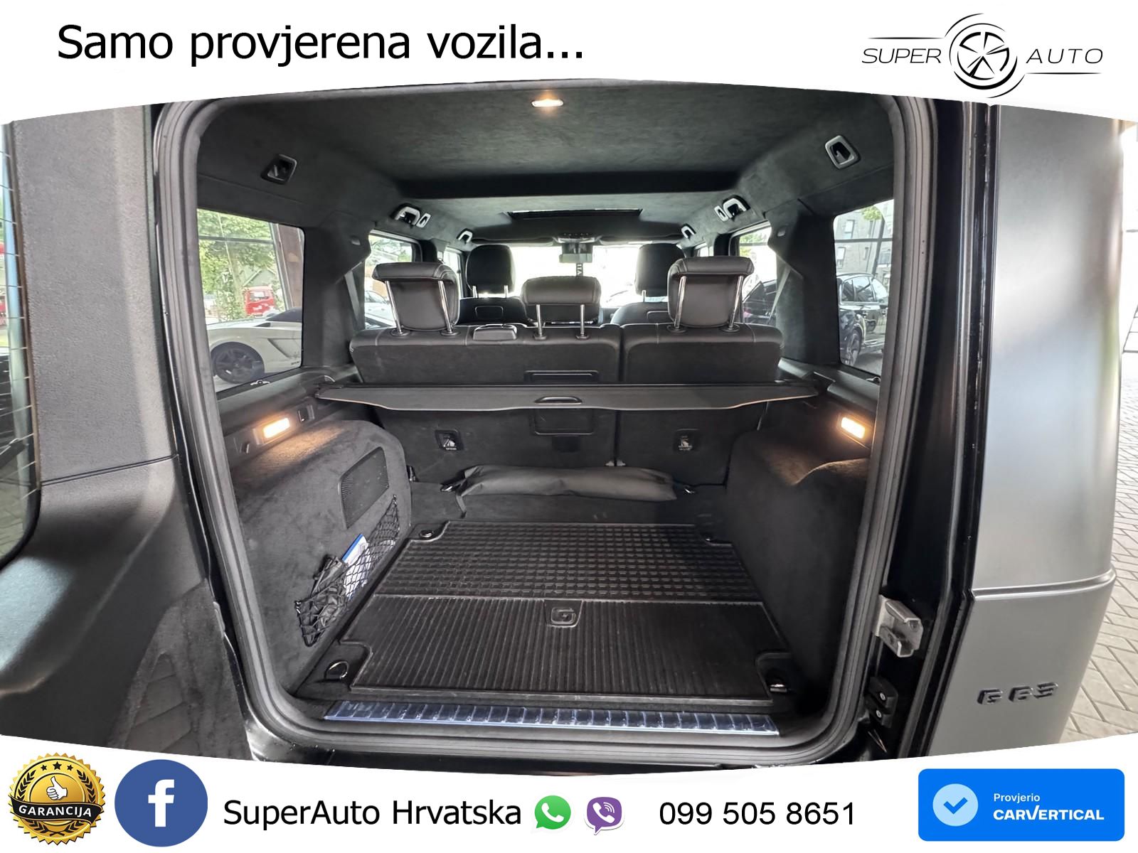 Mercedes AMG G 63 Long V8 (585 KS) 4MATIC 9G-TRONIC AMG SPEEDSHIFT PLUS LED+GR SJED+ACC