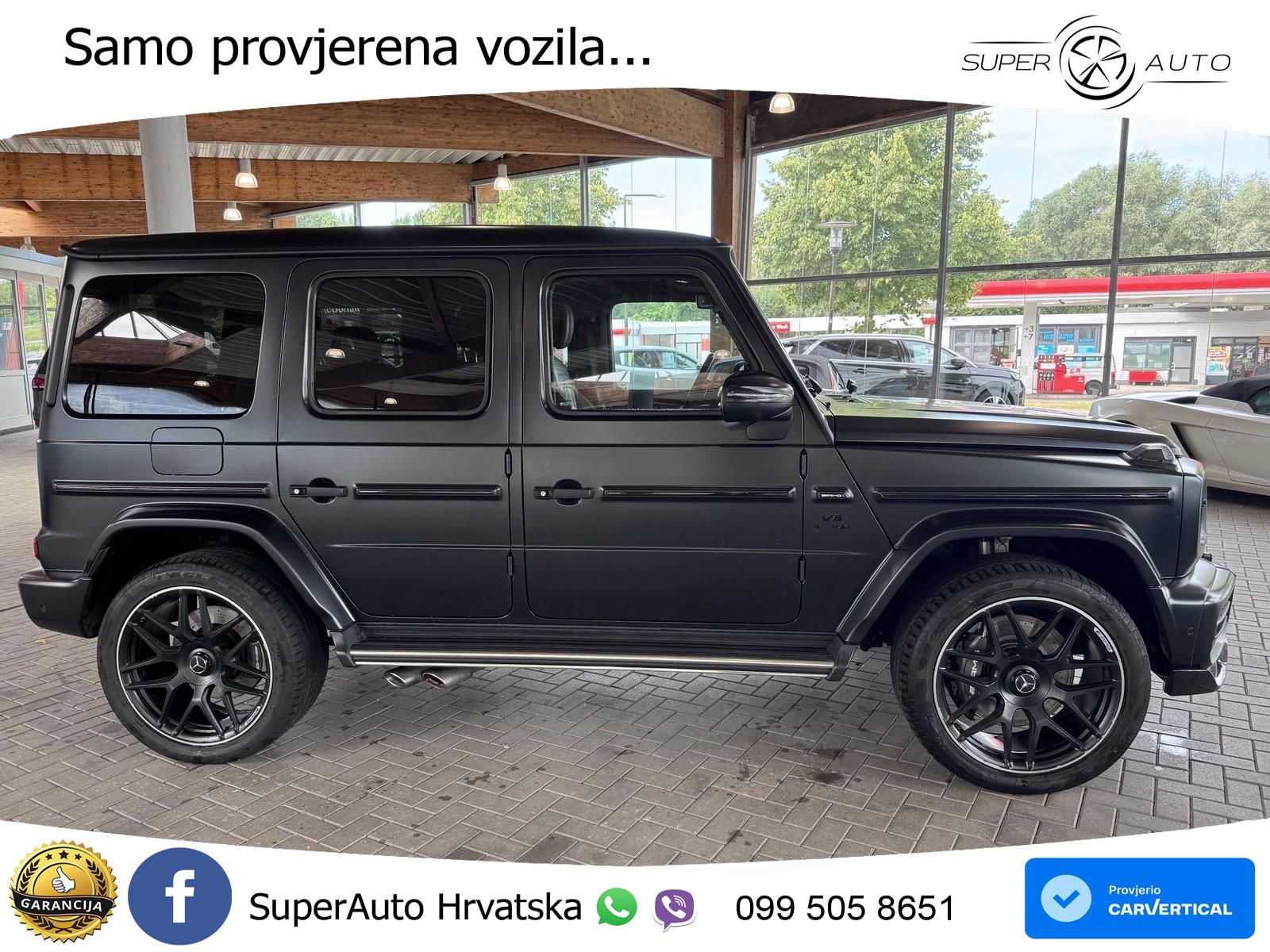 Mercedes AMG G 63 Long V8 (585 KS) 4MATIC 9G-TRONIC AMG SPEEDSHIFT PLUS LED+GR SJED+ACC