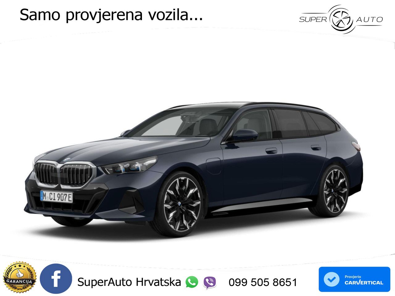 BMW 550e Touring (489 KS) xDrive Steptronic M Sport ACC+HEAD+4xGR SJED+360+PANO