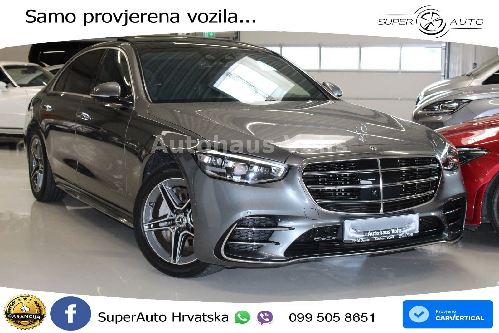 Mercedes S 580e (510 KS) 4MATIC 9G-TRONIC AMG ACC+HEAD+4xGR SJED+360+PANO