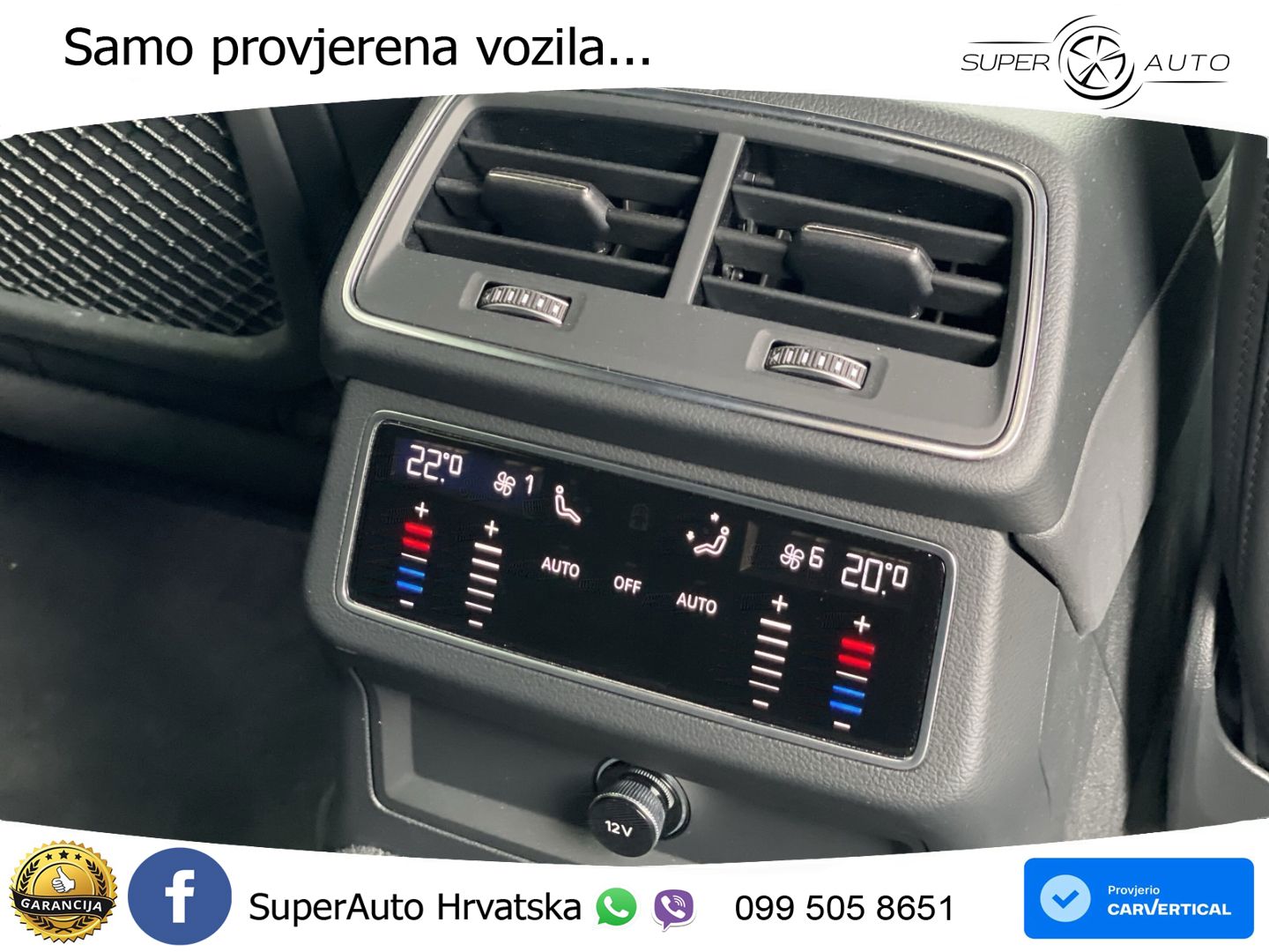 Audi RS6 Avant 4.0 TFSI V8 (600 KS) quattro Tiptronic Kuka ZRAČNI+ACC+GR SJED+KAM
