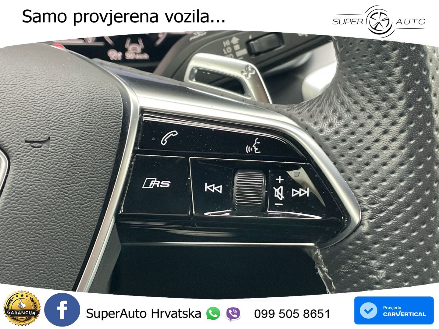 Audi RS6 Avant 4.0 TFSI V8 (600 KS) quattro Tiptronic Kuka ZRAČNI+ACC+GR SJED+KAM