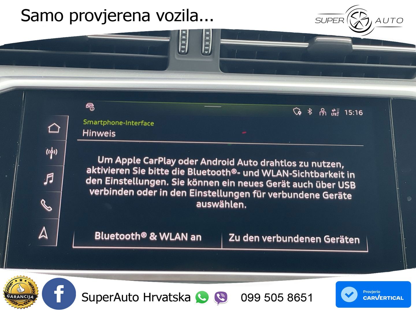 Audi RS6 Avant 4.0 TFSI V8 (600 KS) quattro Tiptronic Kuka ZRAČNI+ACC+GR SJED+KAM