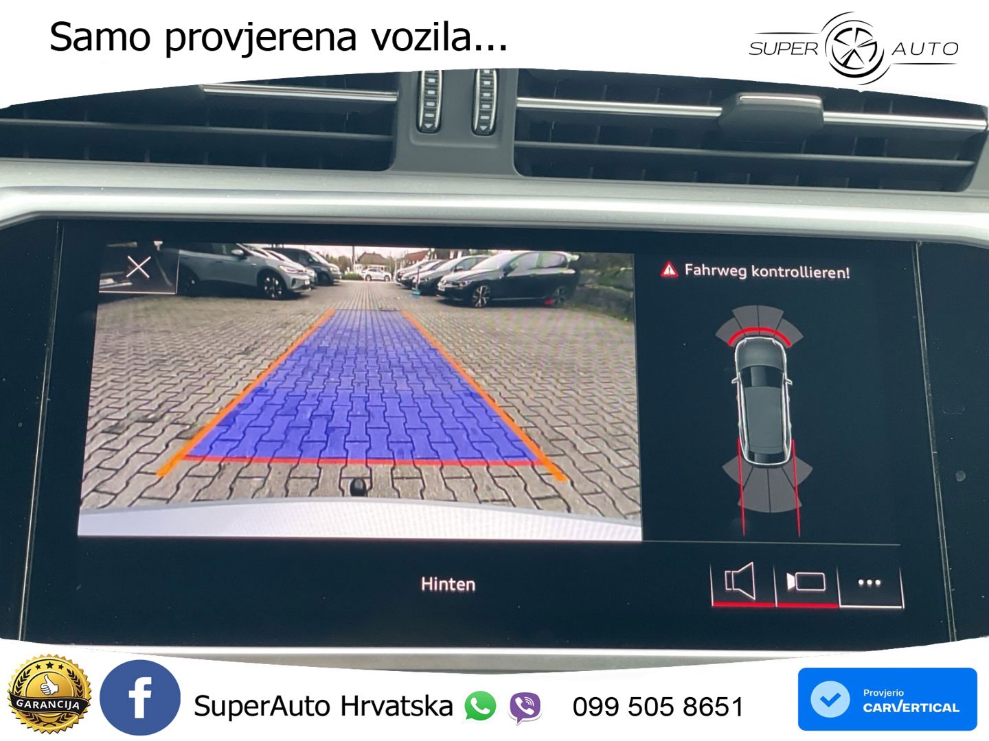 Audi RS6 Avant 4.0 TFSI V8 (600 KS) quattro Tiptronic Kuka ZRAČNI+ACC+GR SJED+KAM