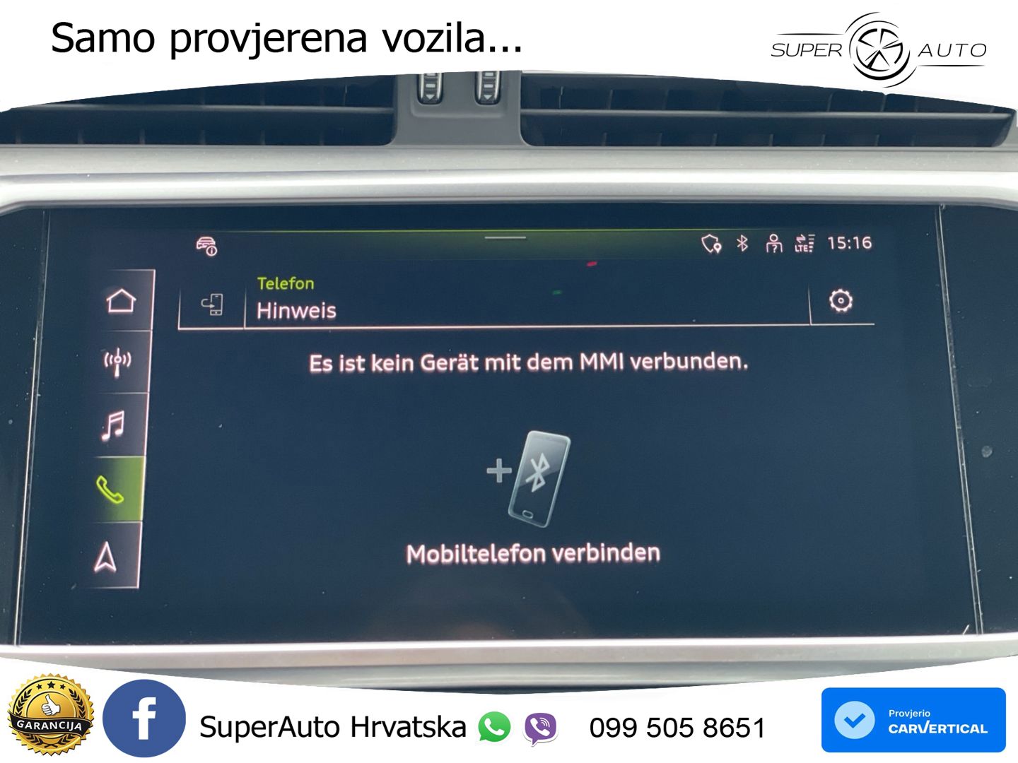 Audi RS6 Avant 4.0 TFSI V8 (600 KS) quattro Tiptronic Kuka ZRAČNI+ACC+GR SJED+KAM