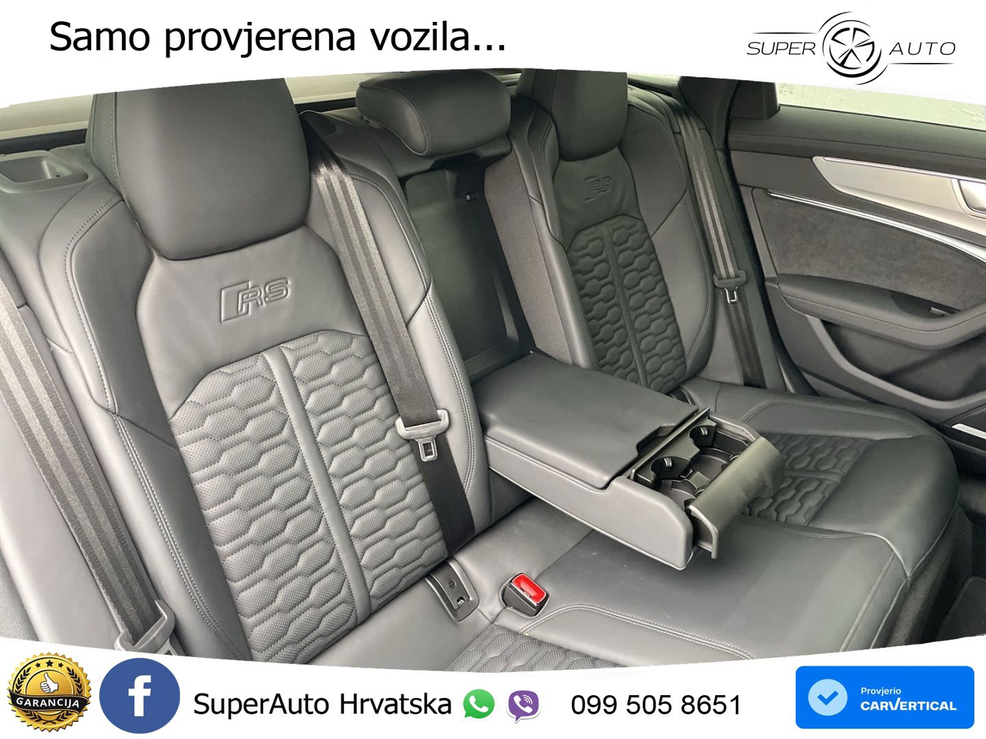 Audi RS6 Avant 4.0 TFSI V8 (600 KS) quattro Tiptronic Kuka ZRAČNI+ACC+GR SJED+KAM