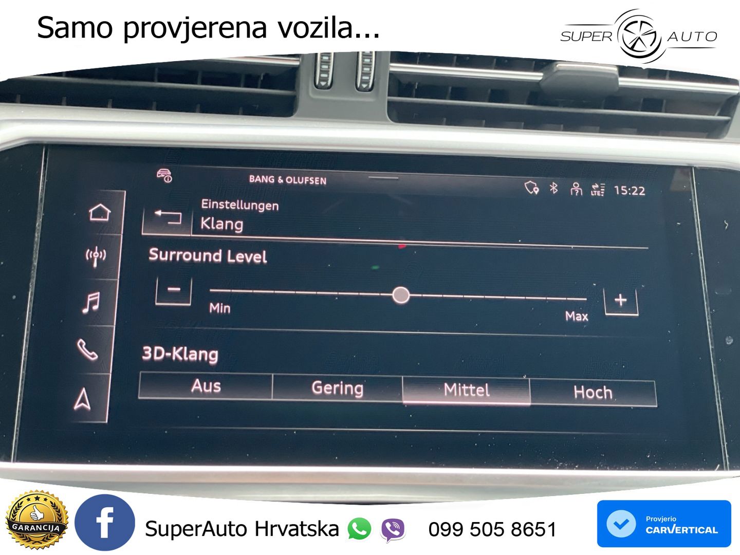 Audi RS6 Avant 4.0 TFSI V8 (600 KS) quattro Tiptronic Kuka ZRAČNI+ACC+GR SJED+KAM