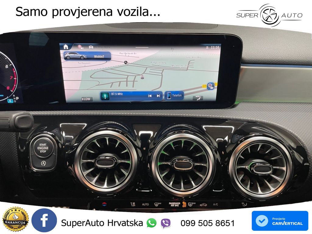 Mercedes-Benz A 200 7G-DCT AMG LED+GR SJED+ACC