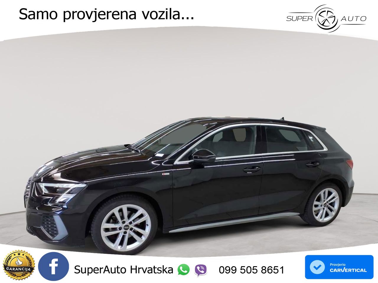 Audi A3 35 TDI (150 KS) S line