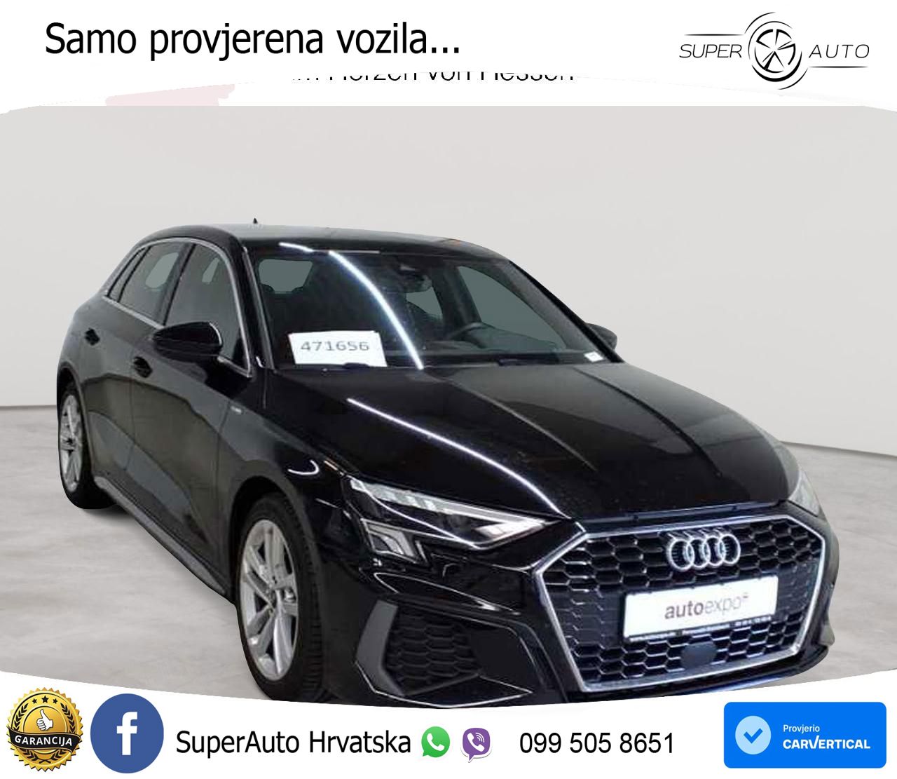 Audi A3 35 TDI (150 KS) S line