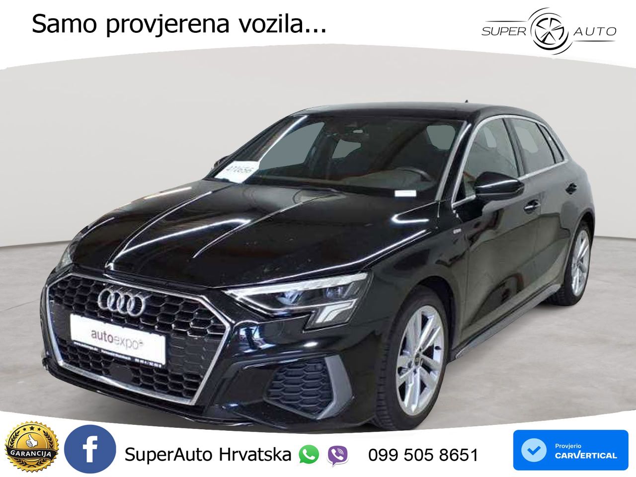Audi A3 35 TDI (150 KS) S line