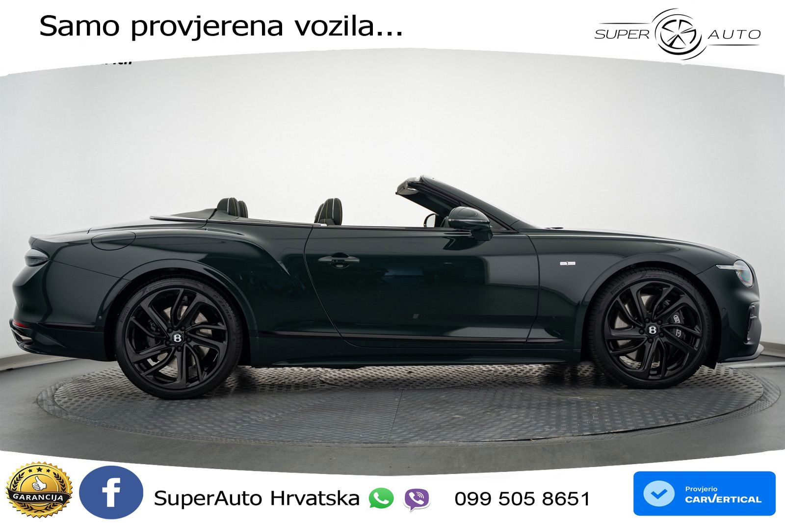 Bentley Continental GTC IV 4.0 V8 TFSi (782 KS) AWD DCT LED+GR SJED+ACC