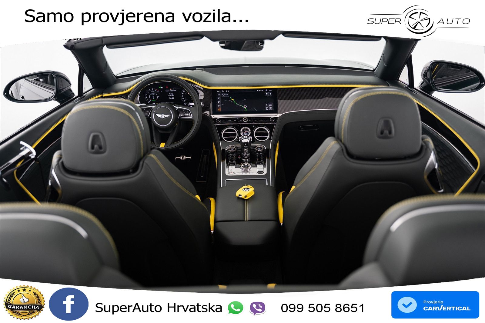 Bentley Continental GTC IV 4.0 V8 TFSi (782 KS) AWD DCT LED+GR SJED+ACC
