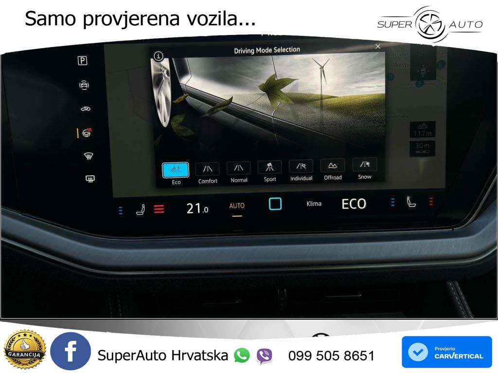 Volkswagen Touareg 3.0 V6 TDI (286 KS) 4MOTION Tiptronic ZRAČNI+ACC+GR SJED+KAM+PANO