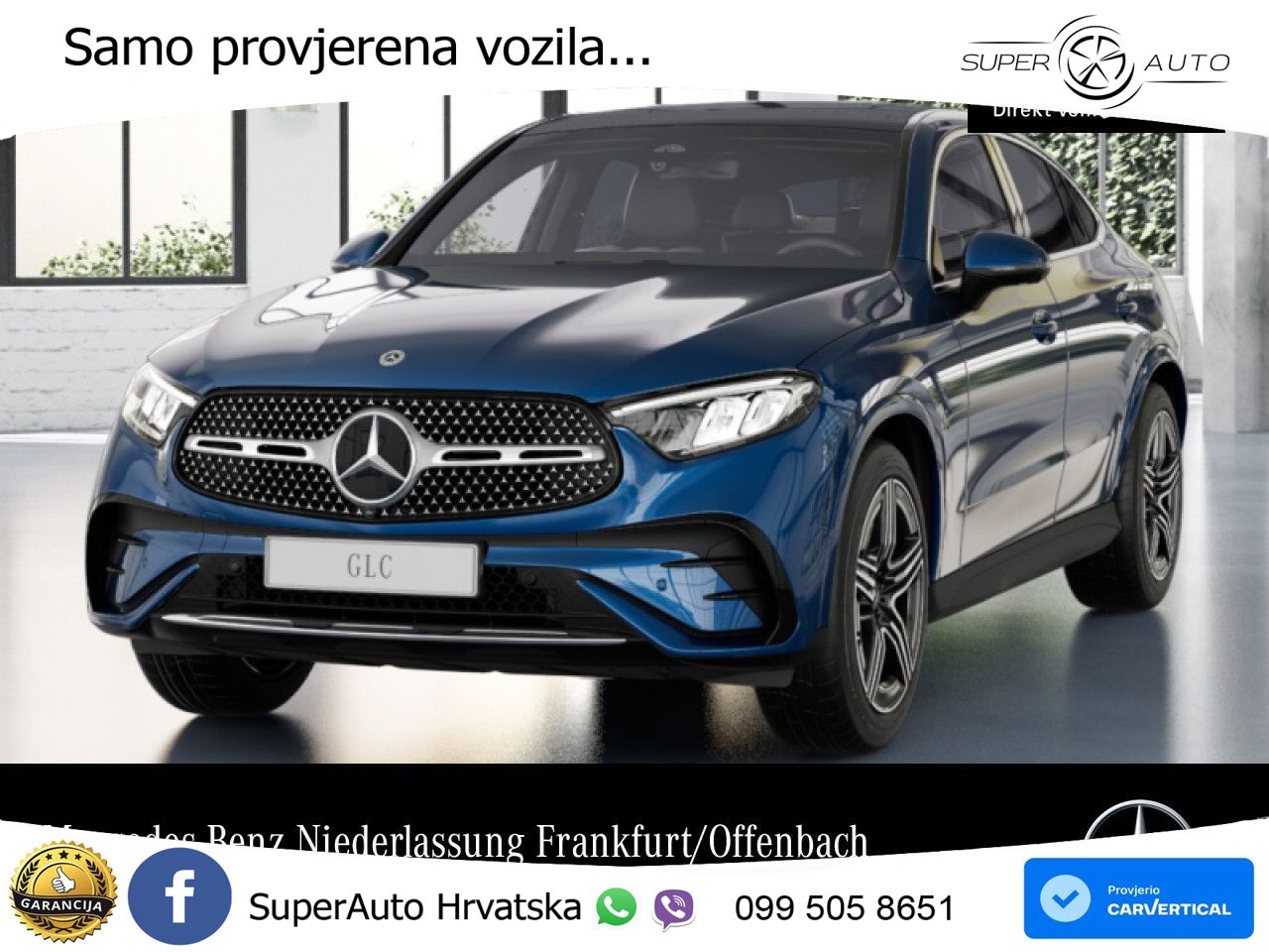 Mercedes GLC 220d (197 KS) 4MATIC 9G-TRONIC AMG ACC+GR SJED+360+PANO
