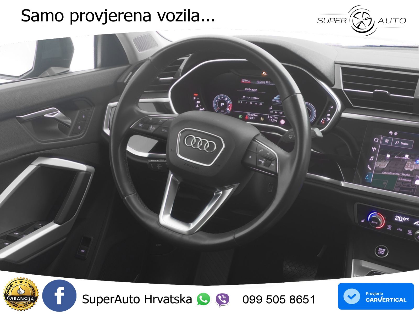 Audi Q3 35 TFSI (150 KS) S tronic advanced LED+GR SJED+ACC