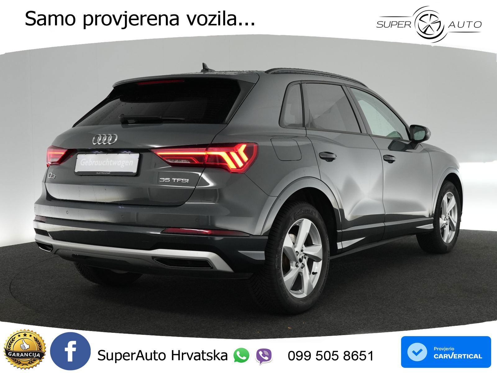 Audi Q3 35 TFSI (150 KS) S tronic advanced LED+GR SJED+ACC