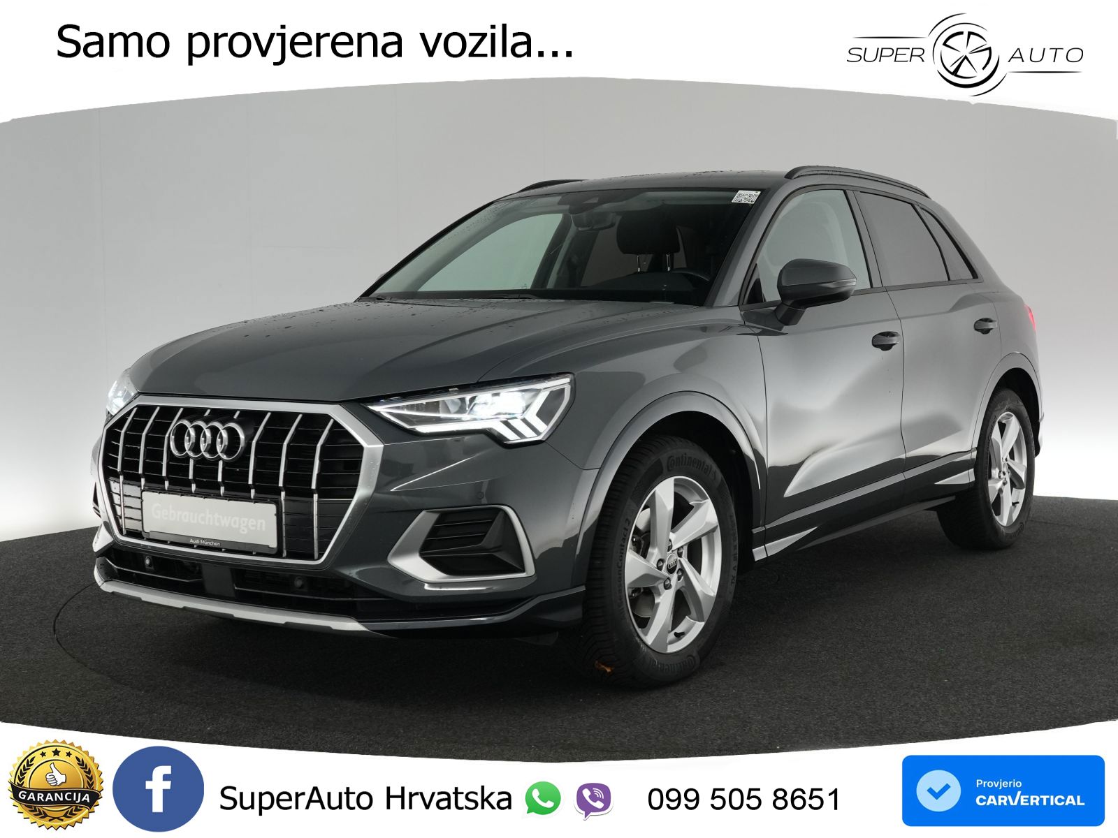 Audi Q3 35 TFSI (150 KS) S tronic advanced LED+GR SJED+ACC