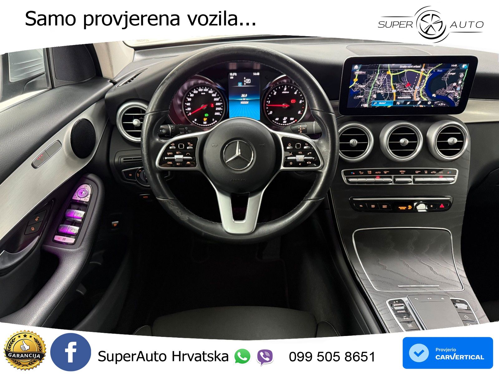Mercedes GLC 220d (194 KS) 4MATIC G-TRONIC LED+GR SJED+ACC