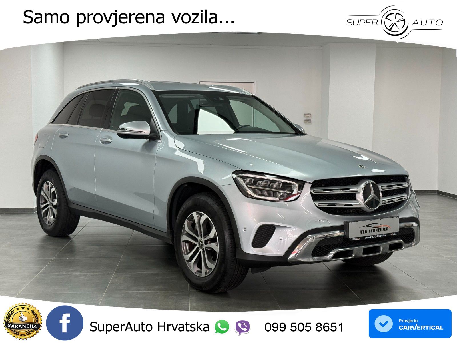 Mercedes GLC 220d (194 KS) 4MATIC G-TRONIC LED+GR SJED+ACC