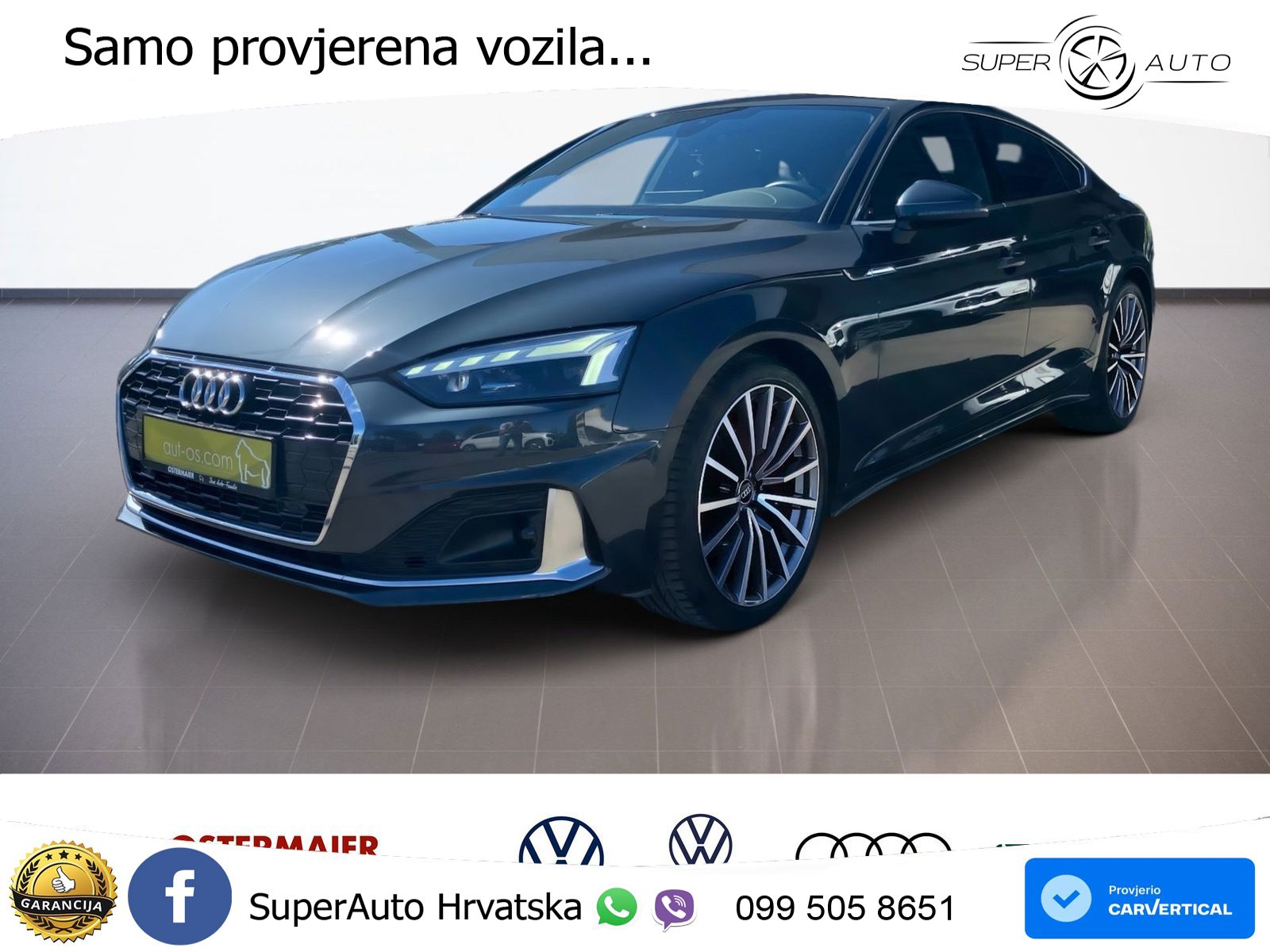 Audi A5 Sportback 35 TFSI (150 KS) S tronic advanced