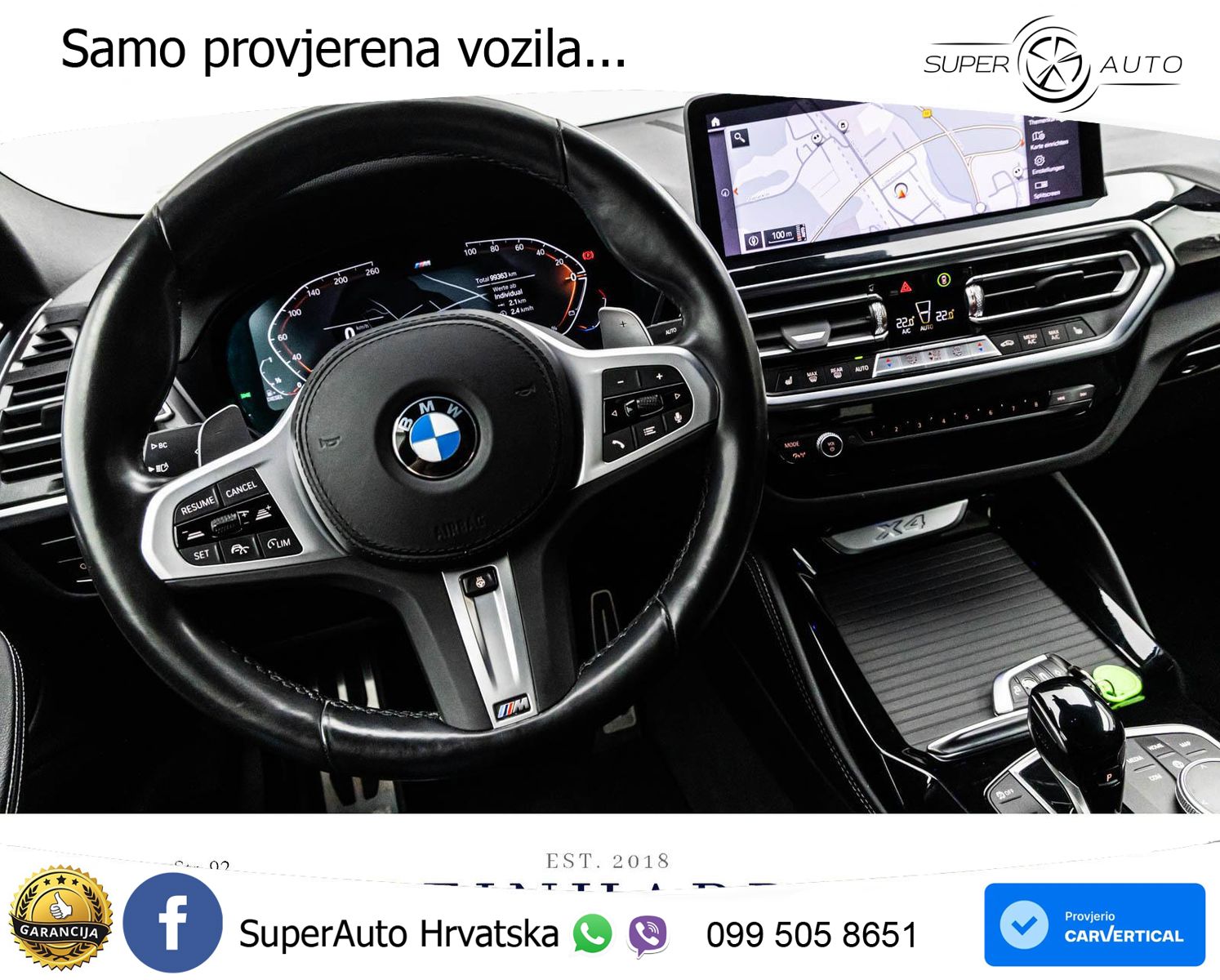 BMW X4 30d (286 KS) xDrive Steptronic M Sport LED+GR SJED+ACC