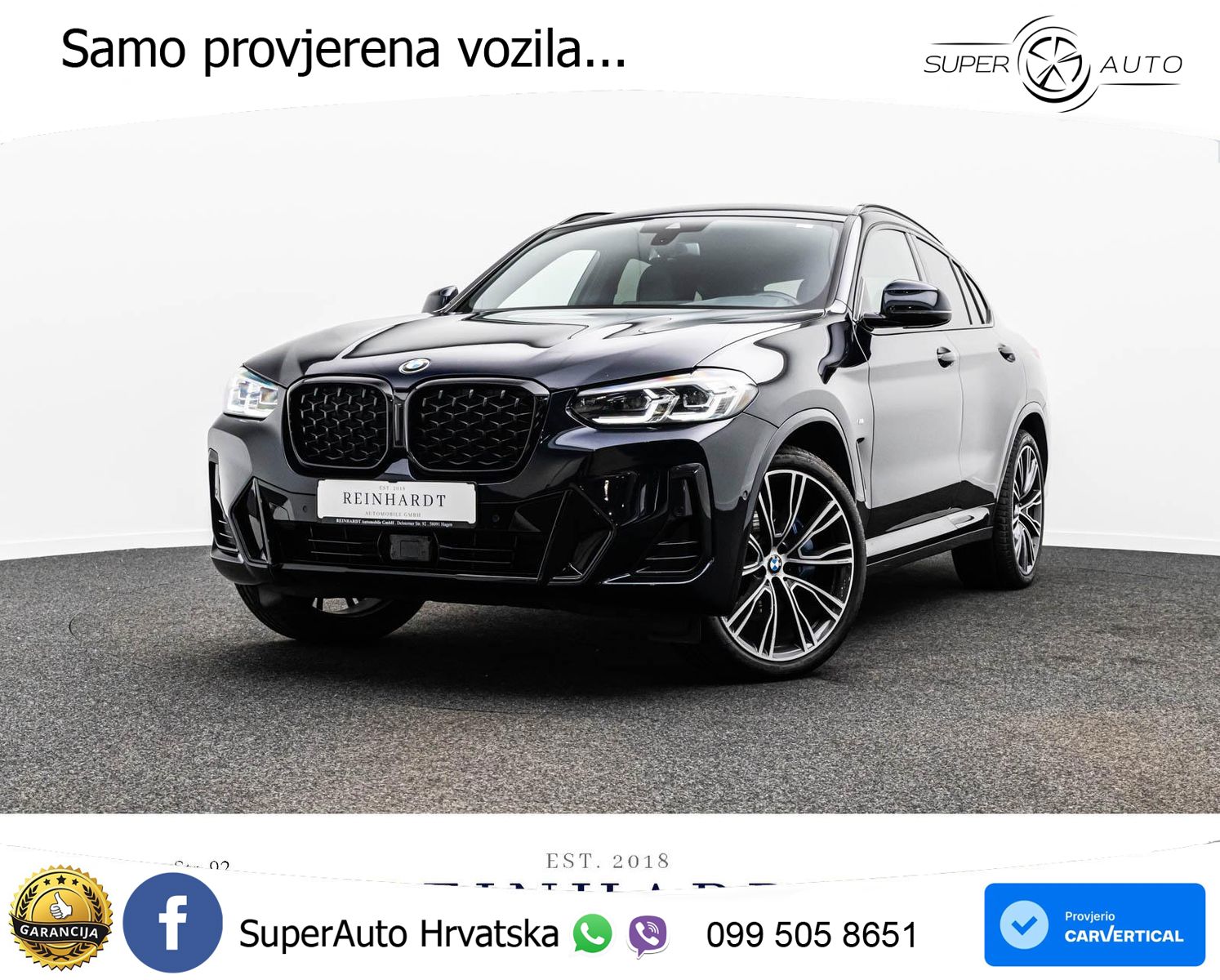 BMW X4 30d (286 KS) xDrive Steptronic M Sport LED+GR SJED+ACC