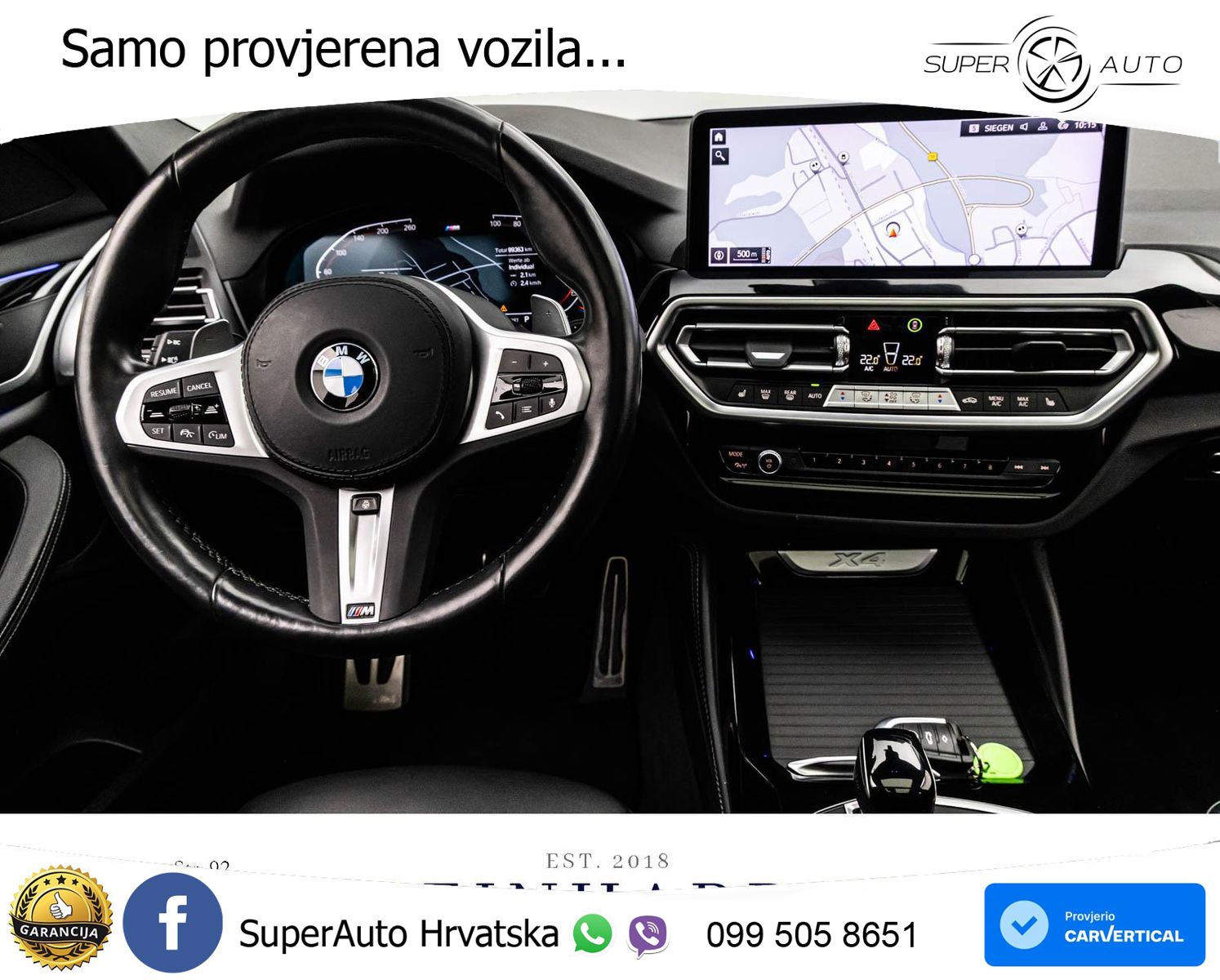 BMW X4 30d (286 KS) xDrive Steptronic M Sport LED+GR SJED+ACC