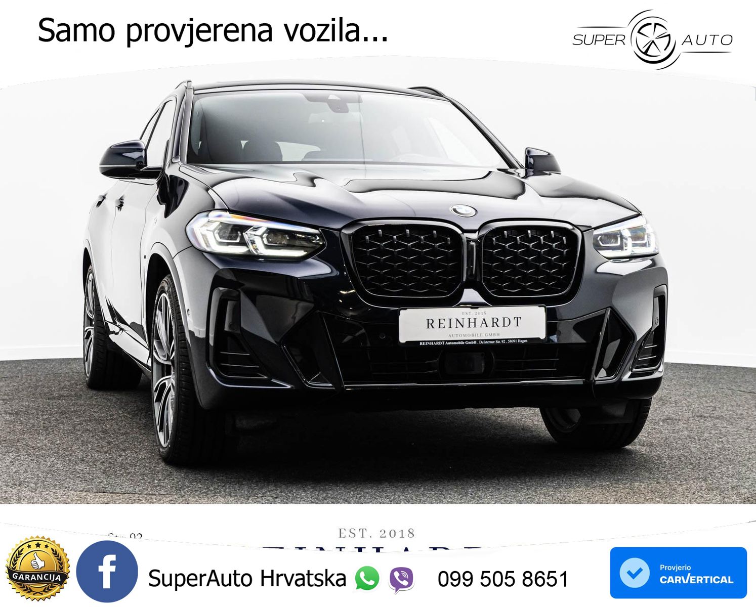 BMW X4 30d (286 KS) xDrive Steptronic M Sport LED+GR SJED+ACC