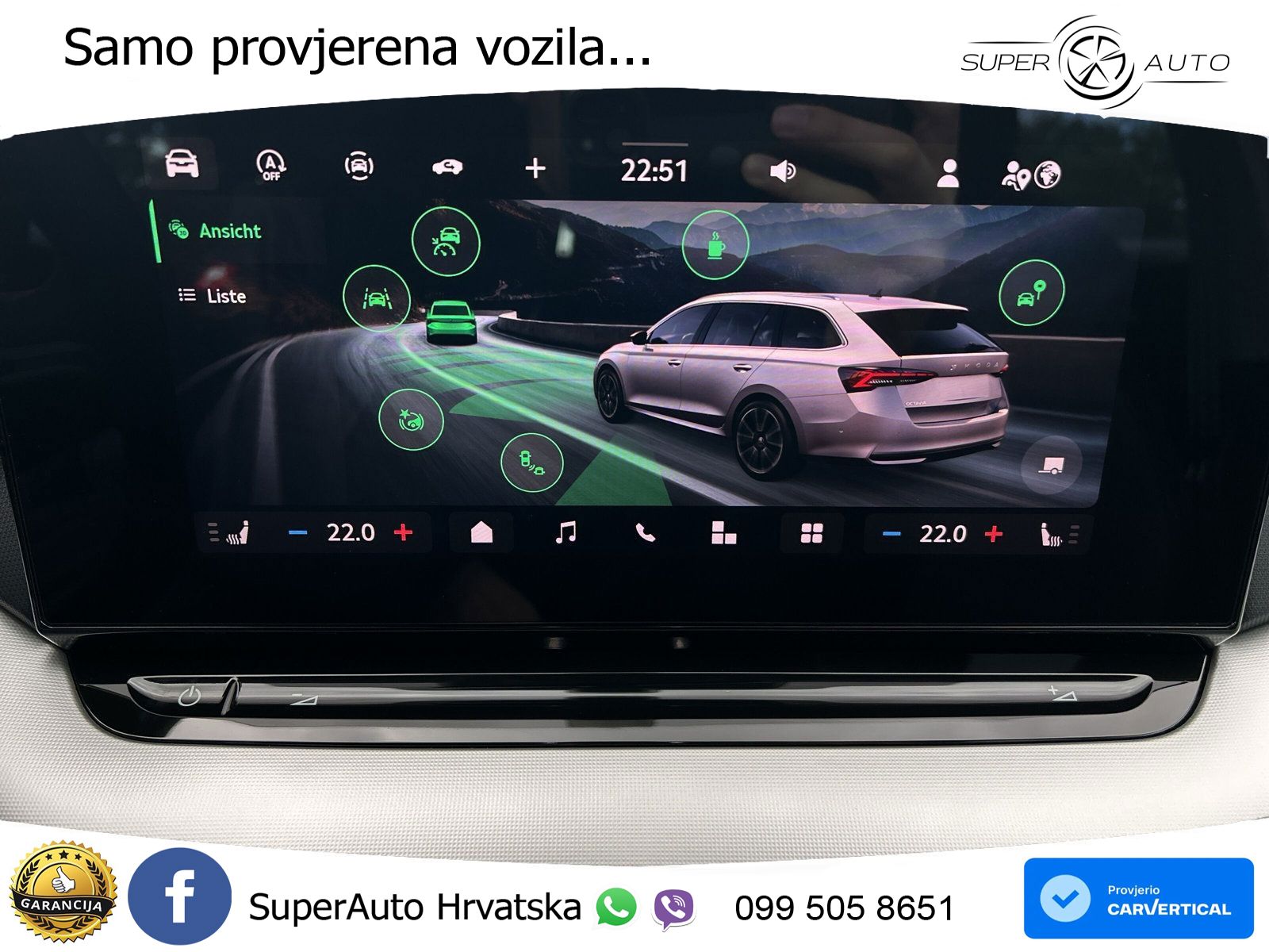 Škoda Octavia Combi 2.0 TDI (150 KS) DSG Selection LED+GR SJED+ACC