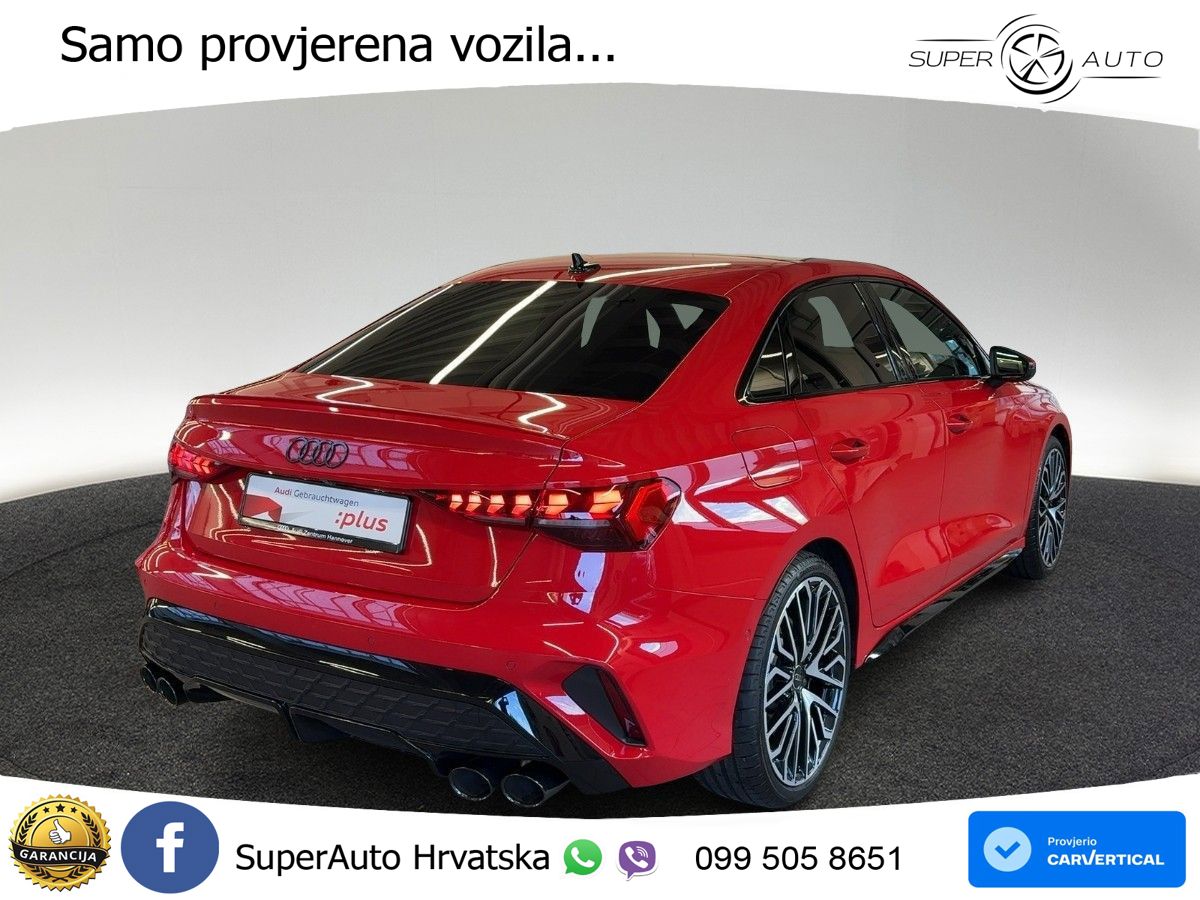 Audi S3 Limuzina 2.0 TFSI (333 KS) quattro S tronic LED+GR SJED+ACC