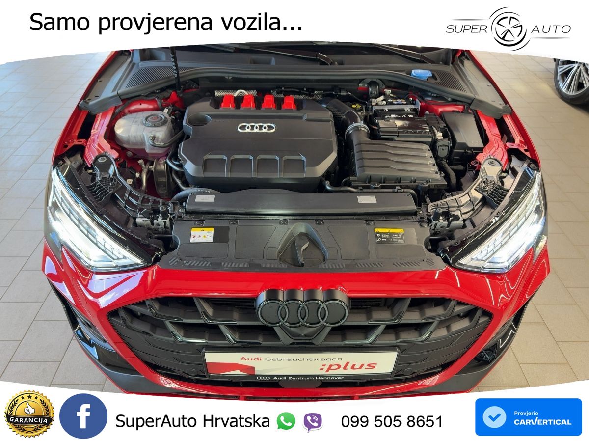 Audi S3 Limuzina 2.0 TFSI (333 KS) quattro S tronic LED+GR SJED+ACC