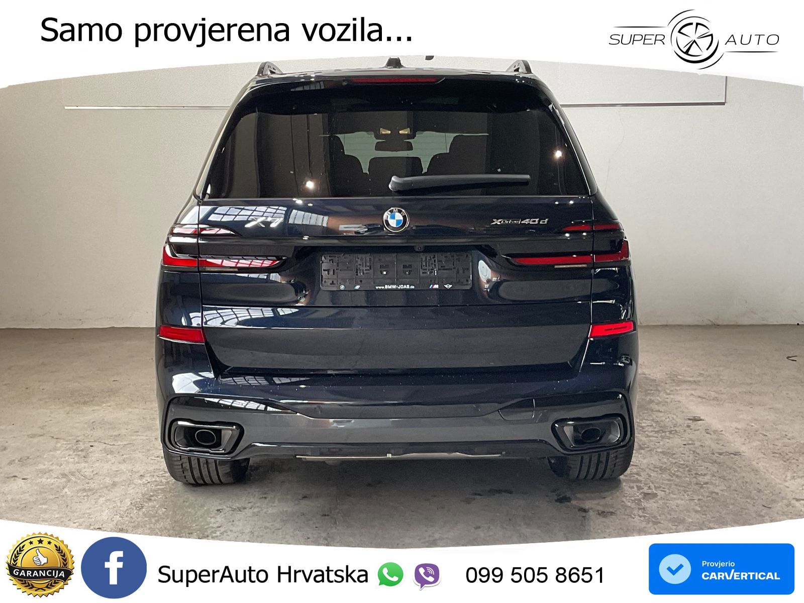 BMW X7 40d (352 KS) xDrive Steptronic ZRAČNI+ACC+GR SJED+KAM+PANO