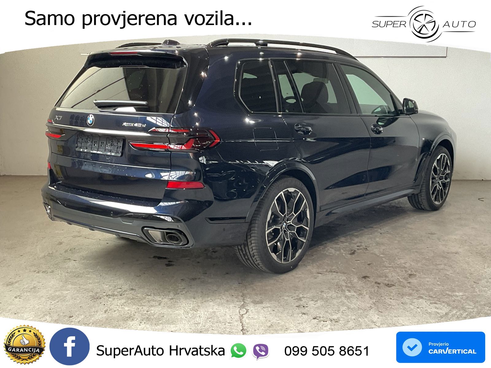 BMW X7 40d (352 KS) xDrive Steptronic ZRAČNI+ACC+GR SJED+KAM+PANO