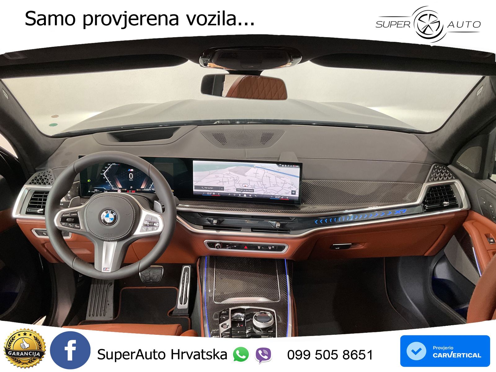 BMW X7 40d (352 KS) xDrive Steptronic ZRAČNI+ACC+GR SJED+KAM+PANO