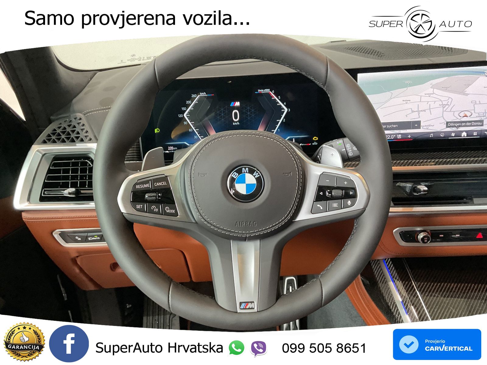 BMW X7 40d (352 KS) xDrive Steptronic ZRAČNI+ACC+GR SJED+KAM+PANO