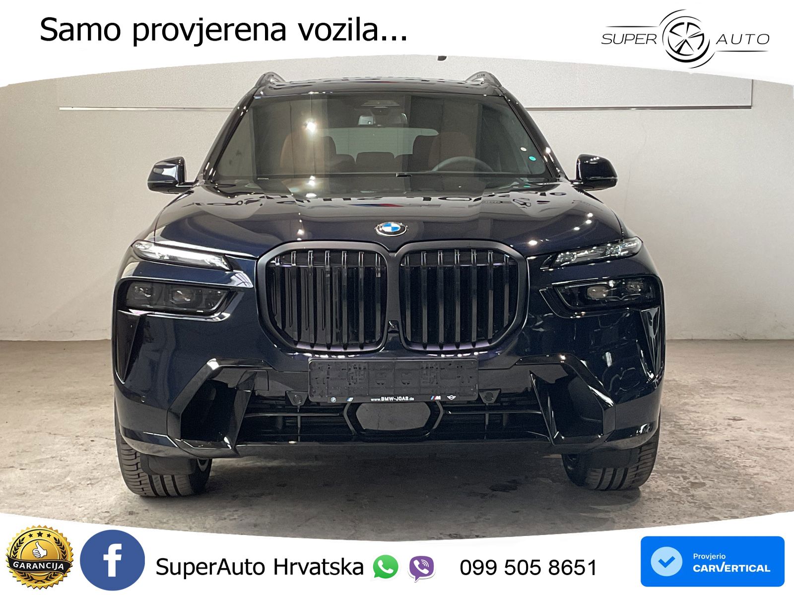 BMW X7 40d (352 KS) xDrive Steptronic ZRAČNI+ACC+GR SJED+KAM+PANO