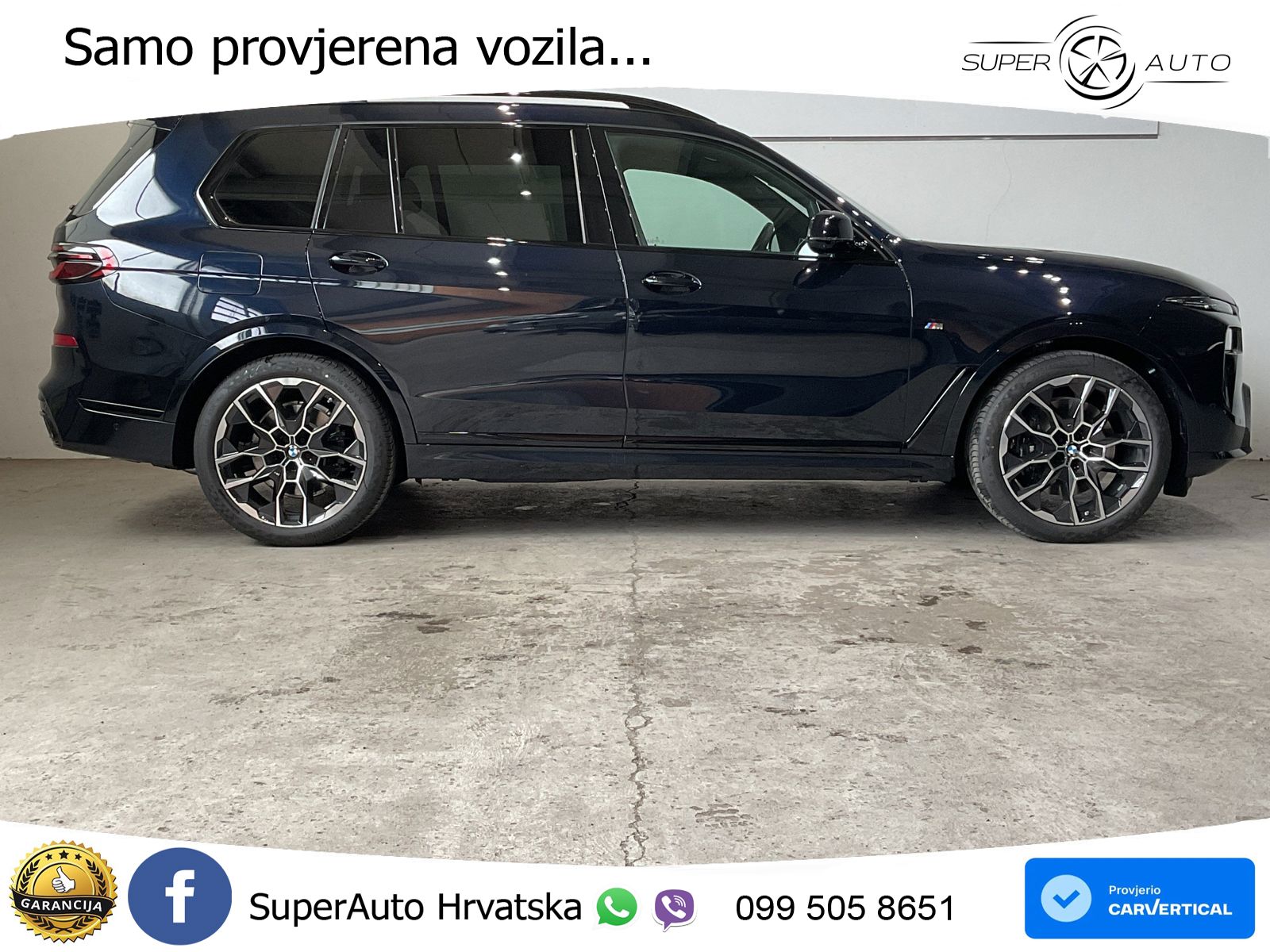 BMW X7 40d (352 KS) xDrive Steptronic ZRAČNI+ACC+GR SJED+KAM+PANO