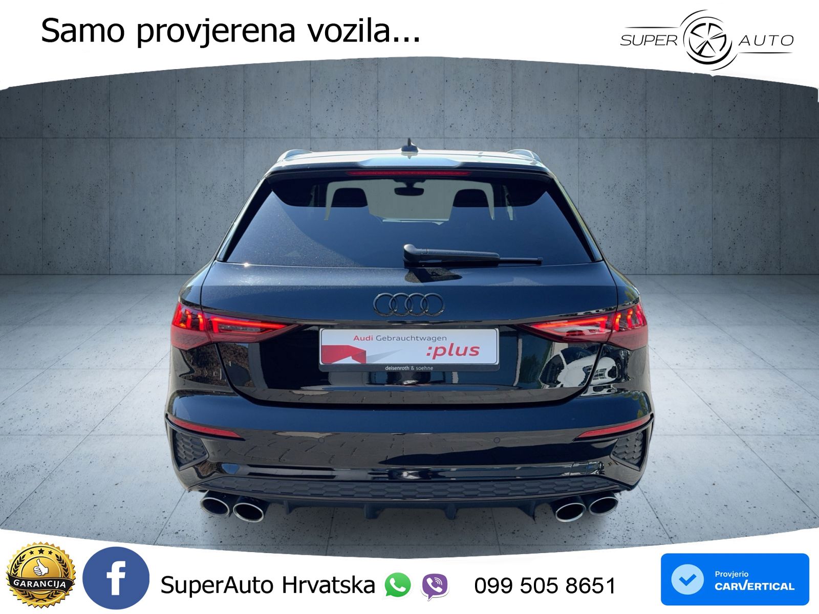 Audi S3 2.0 TFSI (310 KS) quattro S tronic LED+GR SJED+ACC